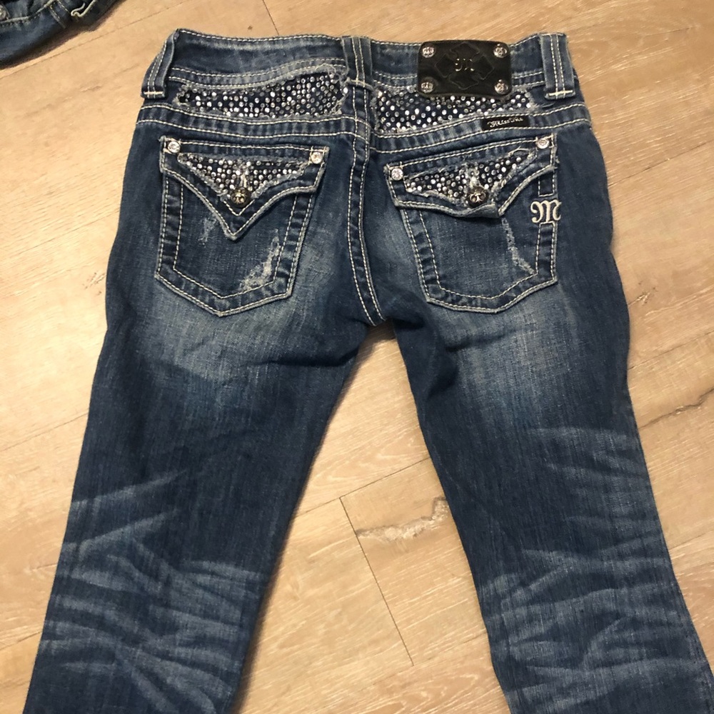Miss me 26 crop Jeans used like new